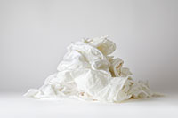 White Cotton Knit Rags